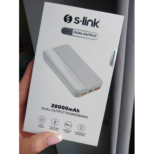 Повербанки S-Link 20000 mAh